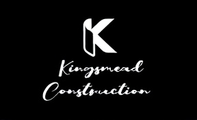 remove the word 'Homes' and center 'Kingsmead Construction' in the logo